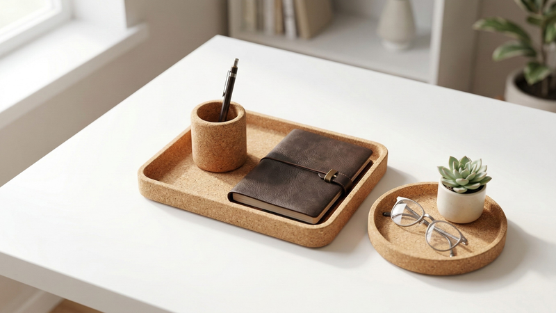 Cork Desk Organizers