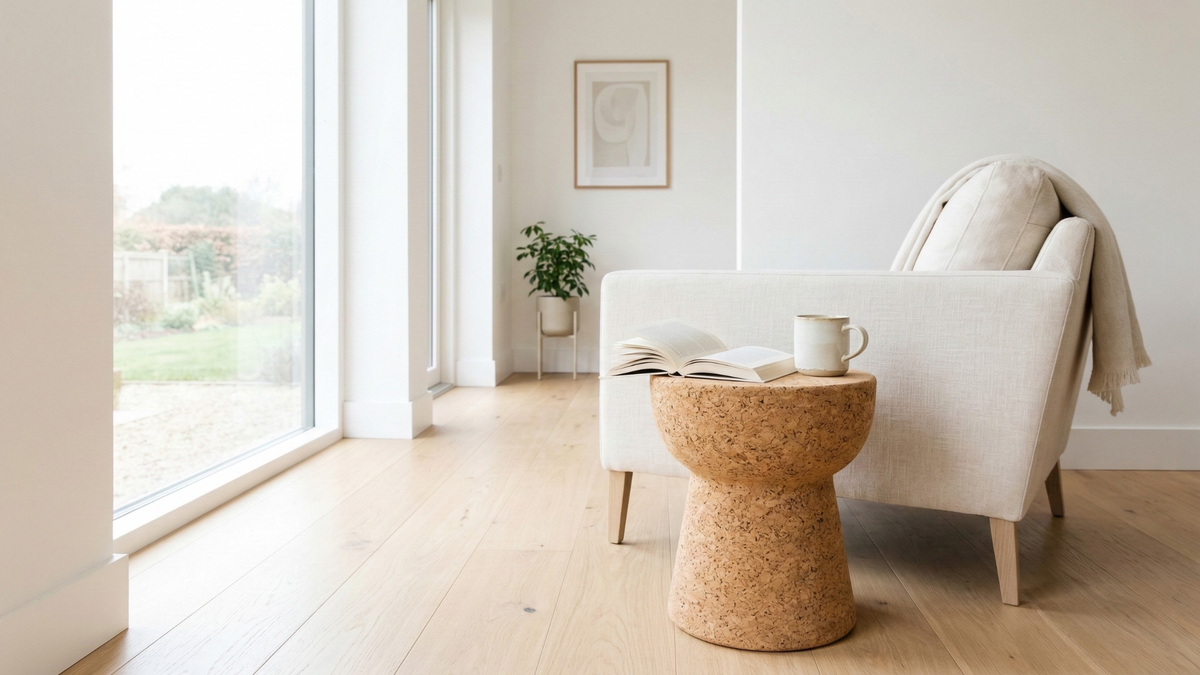 Natural cork stools and cork furniture designs