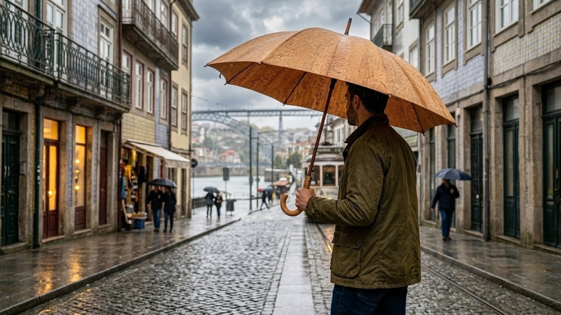 Cork Umbrellas