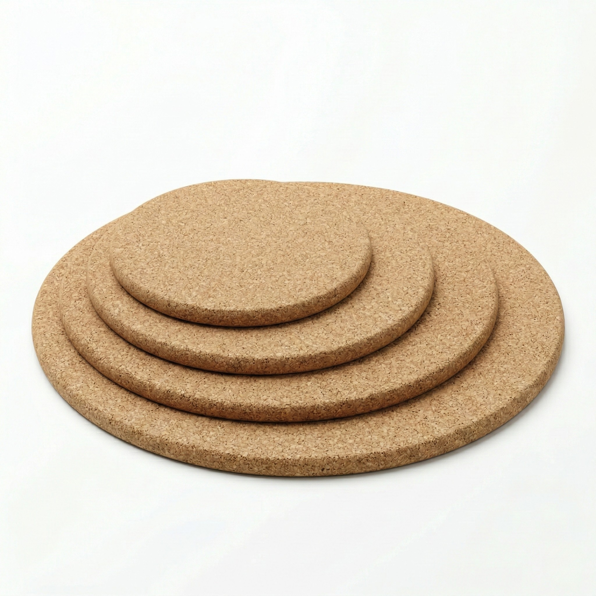 Natural Cork Round Hot Pad — Agglomerate Natural - Ø 150mm - Portuguese cork product