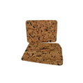 Cork Placemat Set of 4 — Fjord Black - Portuguese cork product