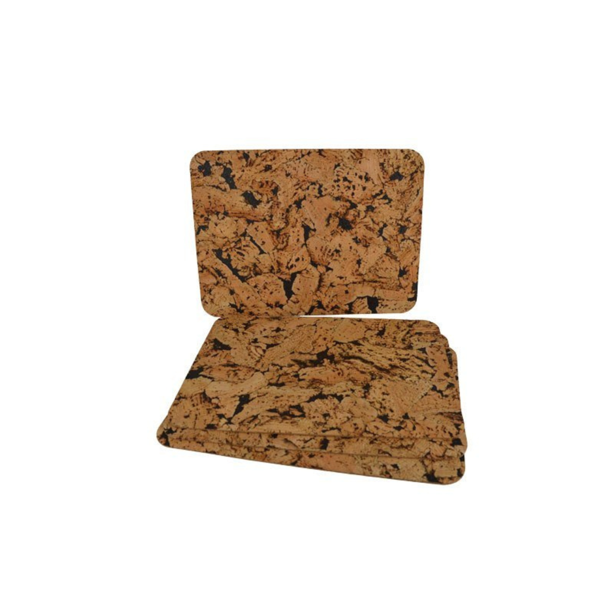 Cork Placemat Set of 4 — Fjord Black - Portuguese cork product