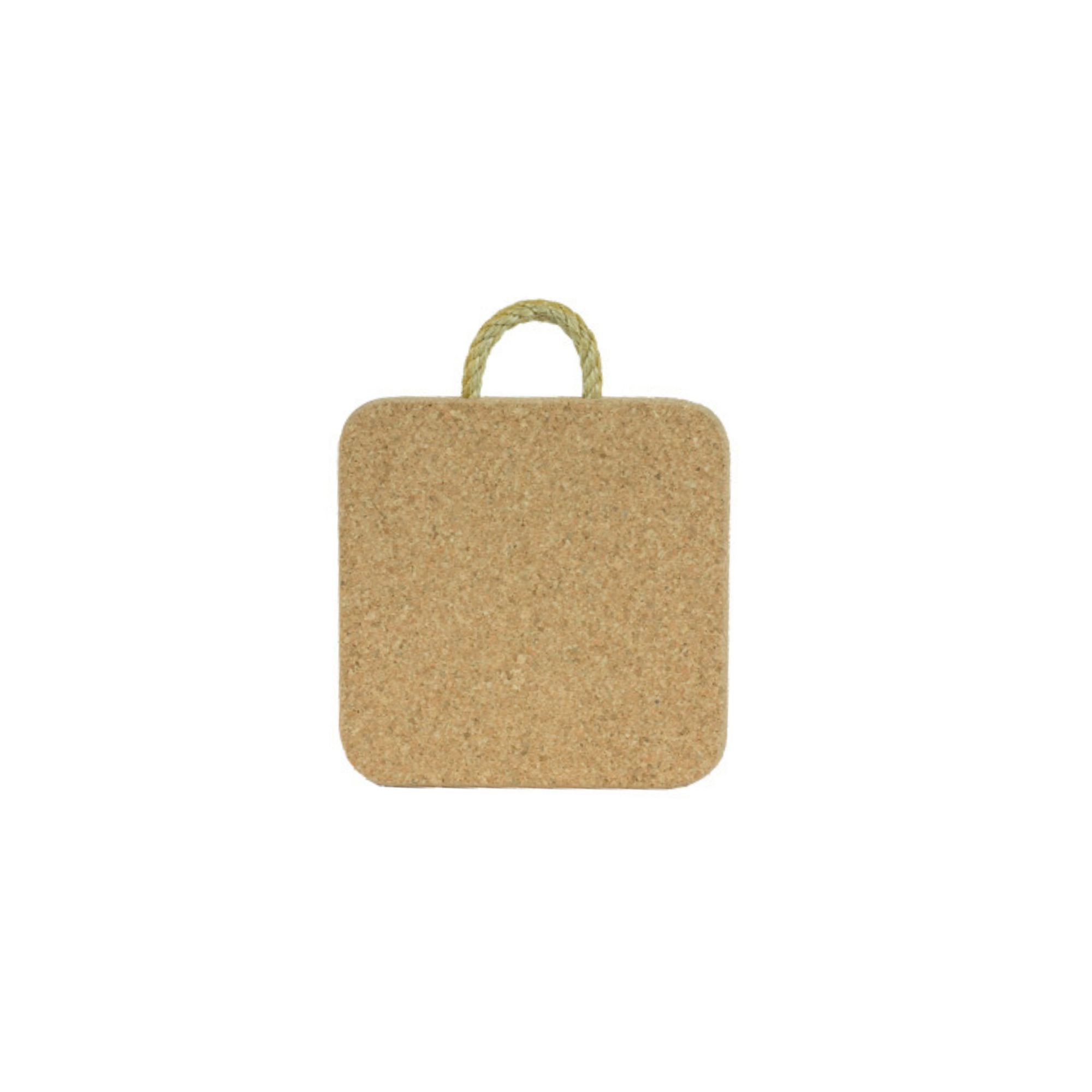 Natural Cork Square Hot Pad — Thick 20mm - 150 × 150mm - Portuguese cork product