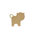 Cork Cat Shape Hot Pad — Artisan - 230 × 250mm - Portuguese cork product