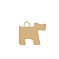 Cork Terrier Shape Hot Pad — Artisan - 280 × 260mm - Portuguese cork product