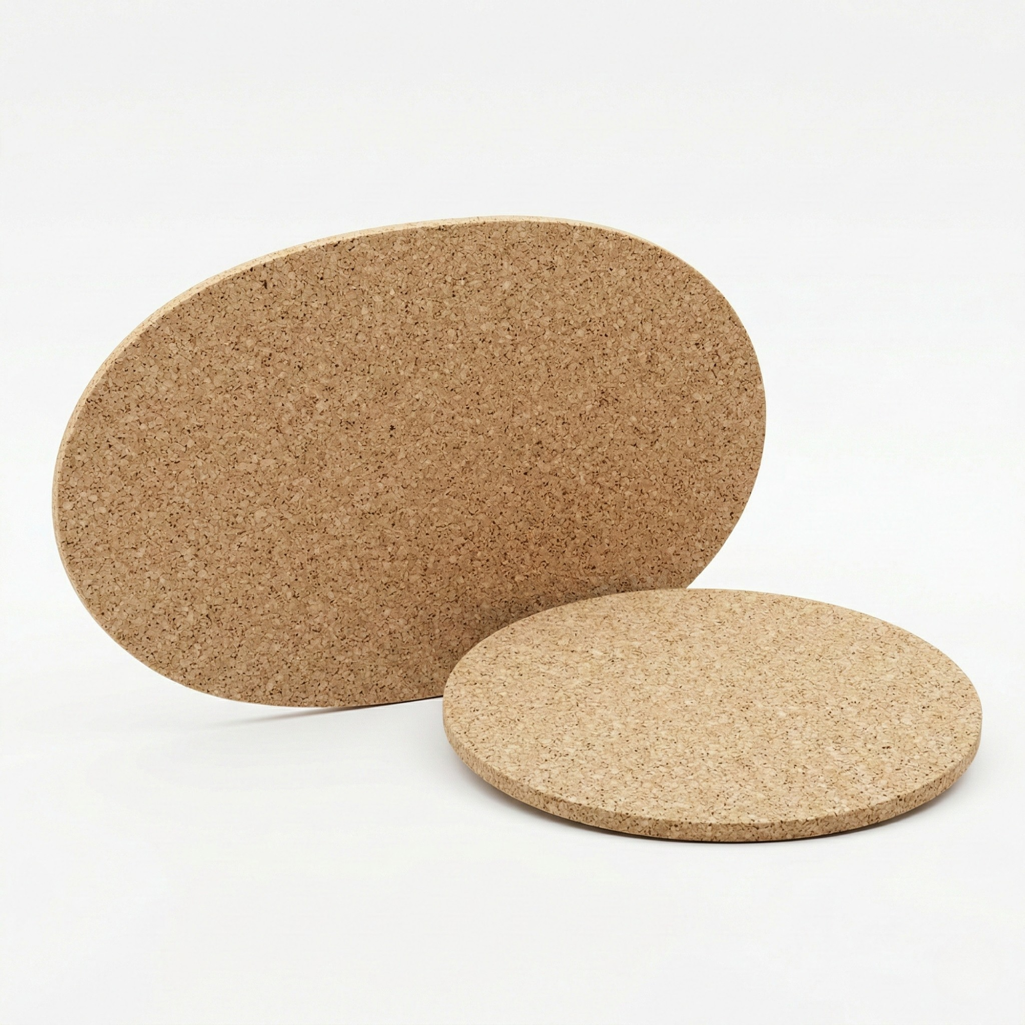 Natural Cork Oval Hot Pad — Classic - 270 × 160mm - Portuguese cork product