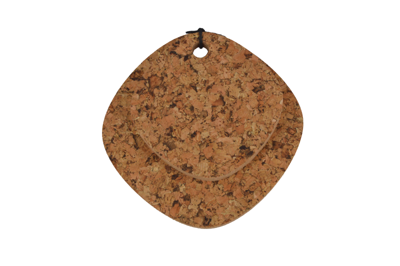 Cork Round Hot Pad Set of 2 — Drop Country Cork - Portuguese cork product