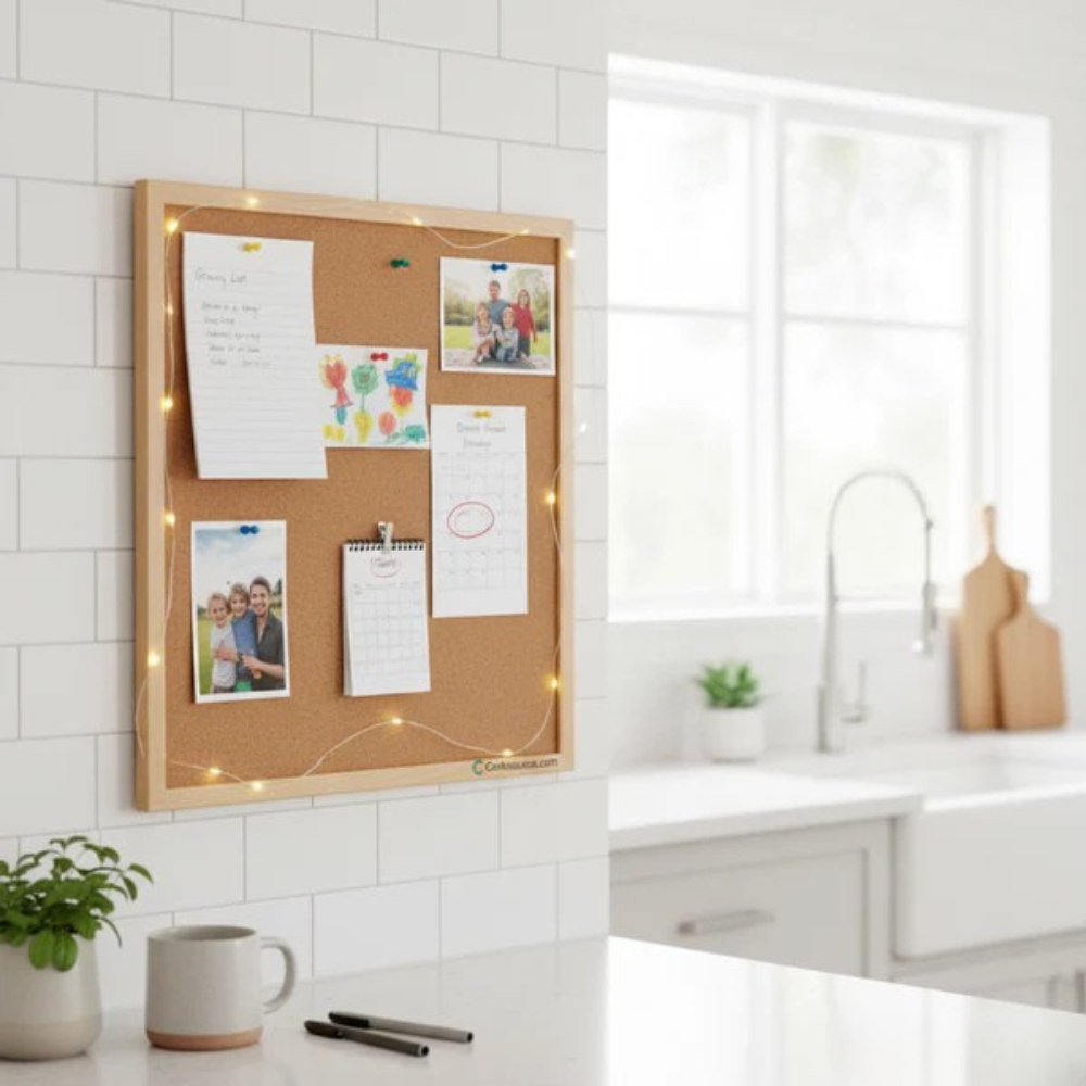 Natural Cork Board | Wood Series