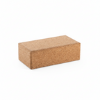 Eco-friendly cork yoga block for yoga and pilates by CorkMart