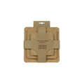 Cork Hot Pad Hanging Pack — Square Set of 3 - Portuguese cork product