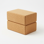 Eco-friendly cork yoga block for yoga and pilates by CorkMart