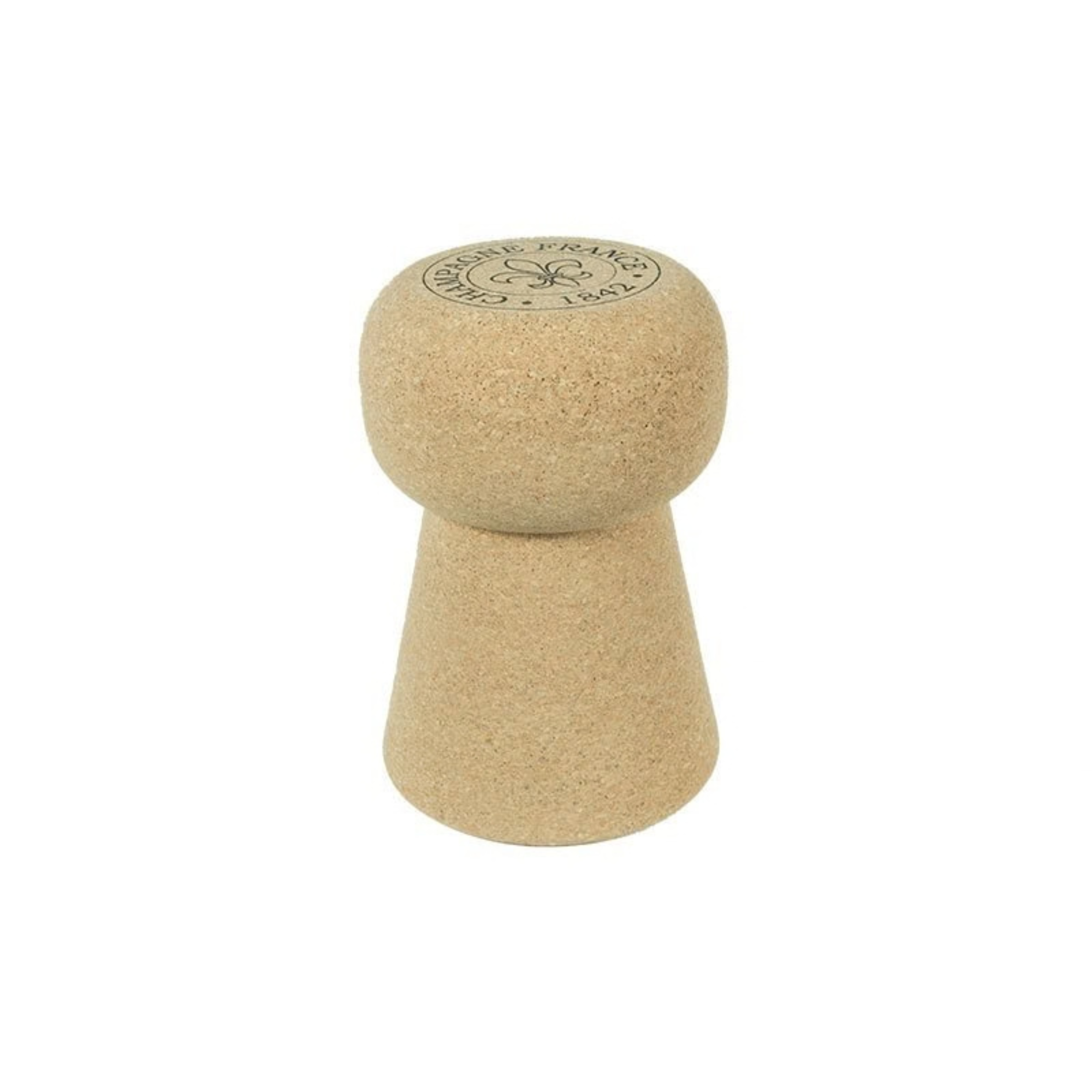 Cork Stool Champagne Cork Shape | Ø290mm x H430mm - Portuguese cork product