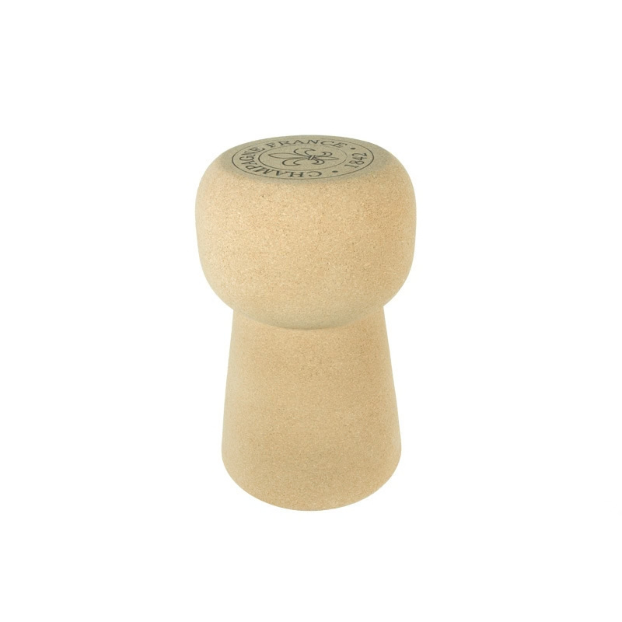 Cork Stool Champagne Cork XL | Ø450mm x H750mm - Portuguese cork product