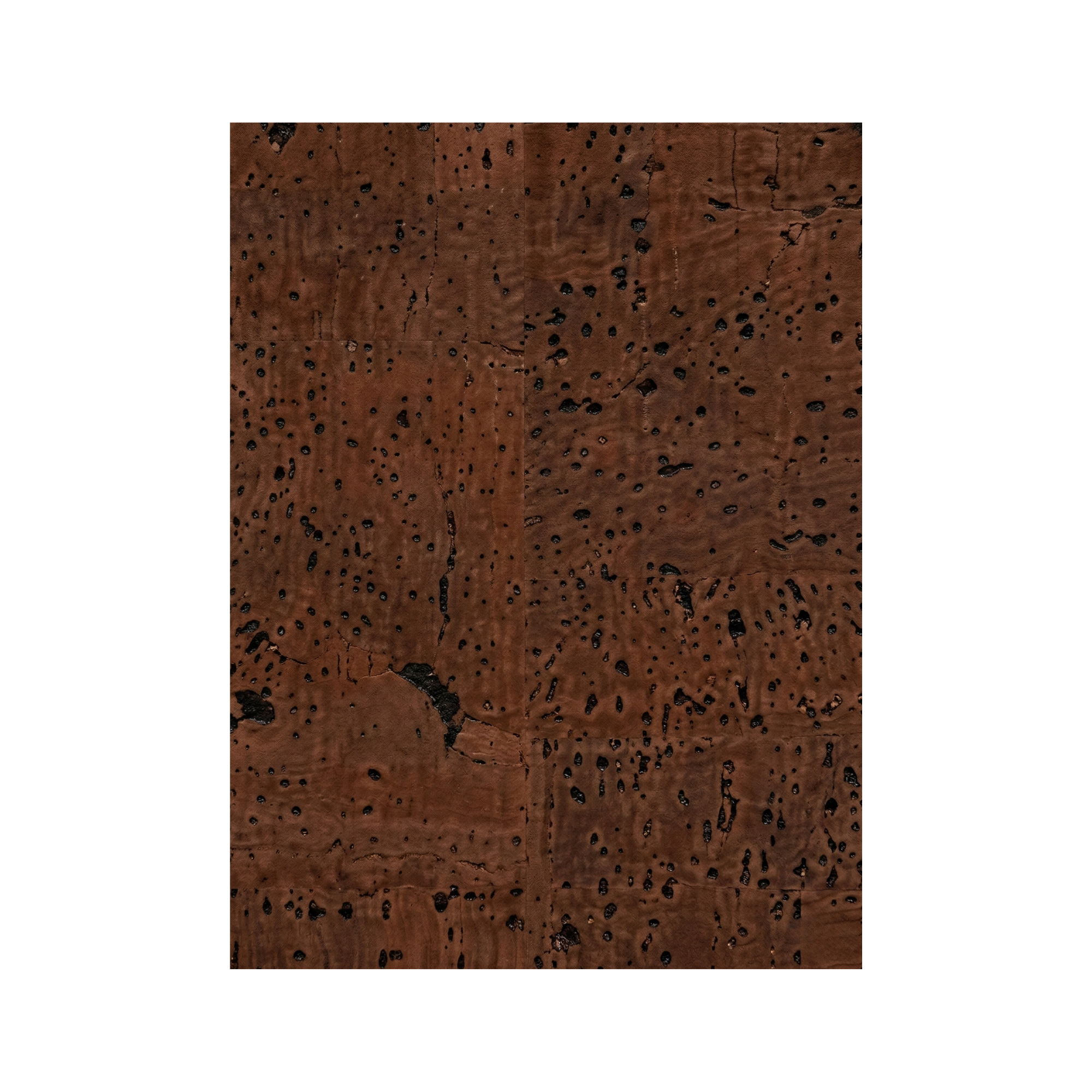 Textile Cork Roll Dark Brown | Synthetic Base — Portuguese Cork Fabric - 1 Metre (1 m²) - Portuguese cork product
