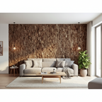 Virgin natural decorative cork bark wall tiles by CorkMart