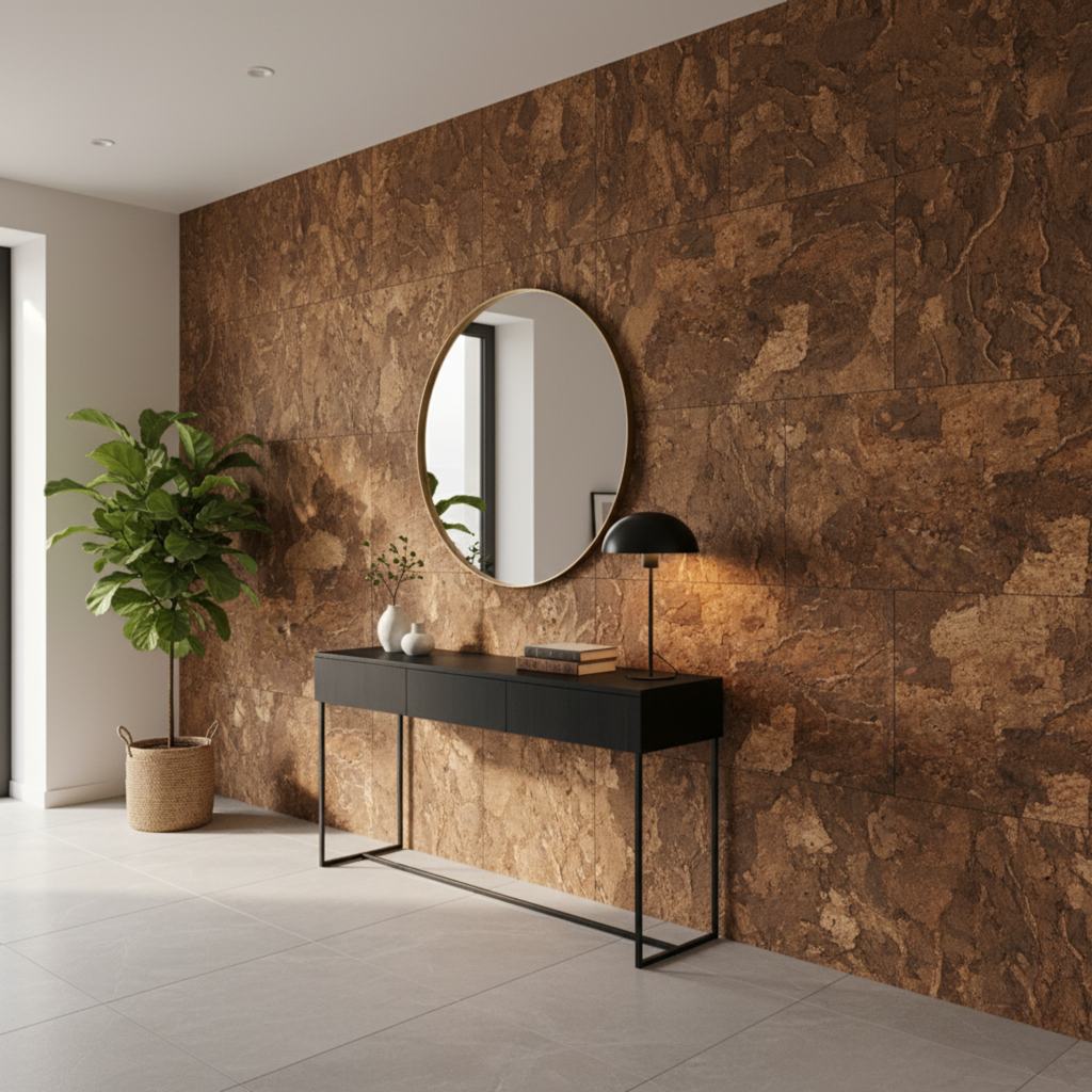 Natural Decorative Cork Bark Wall Tiles – CAMELEON