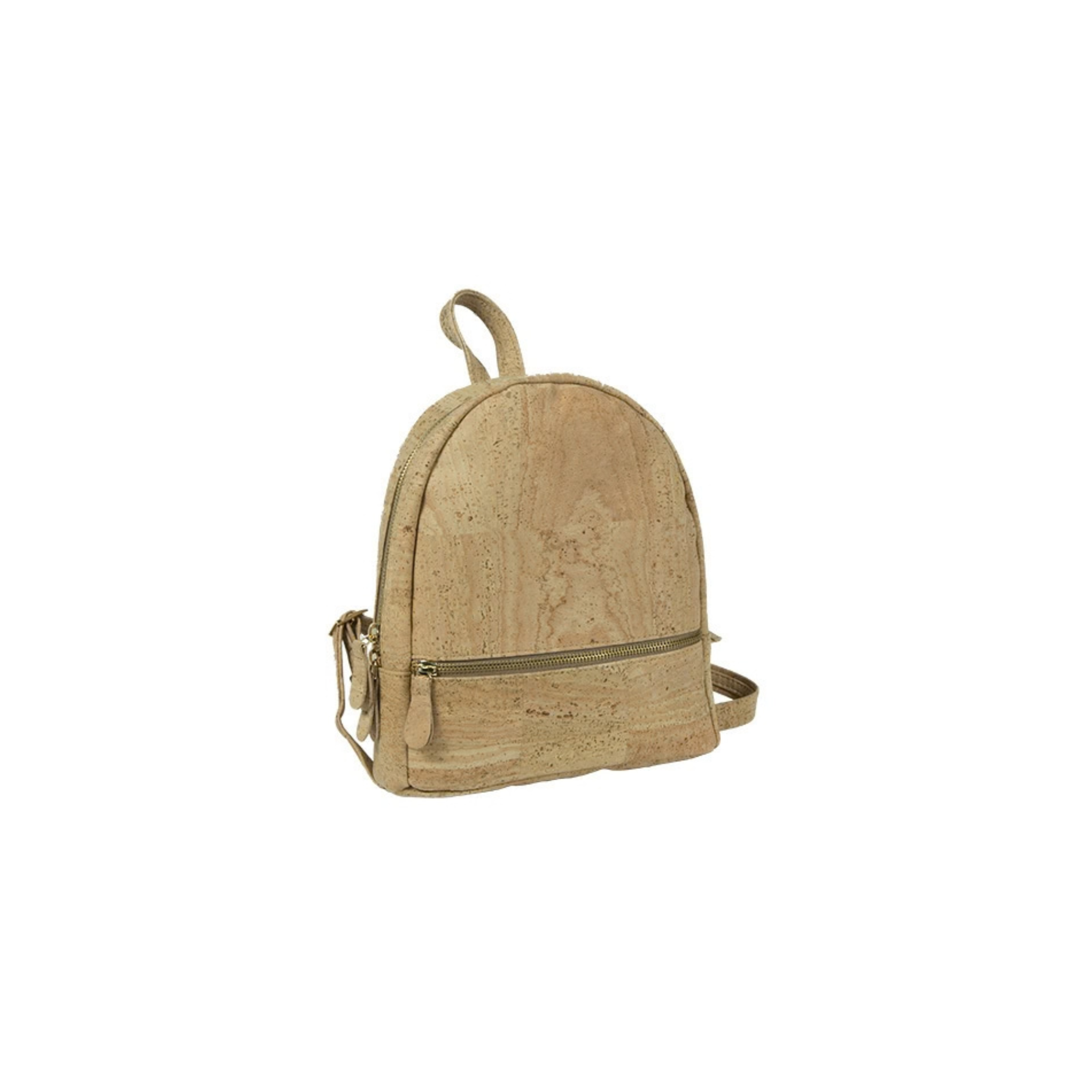 Cork Mini Backpack Natural - Portuguese cork product