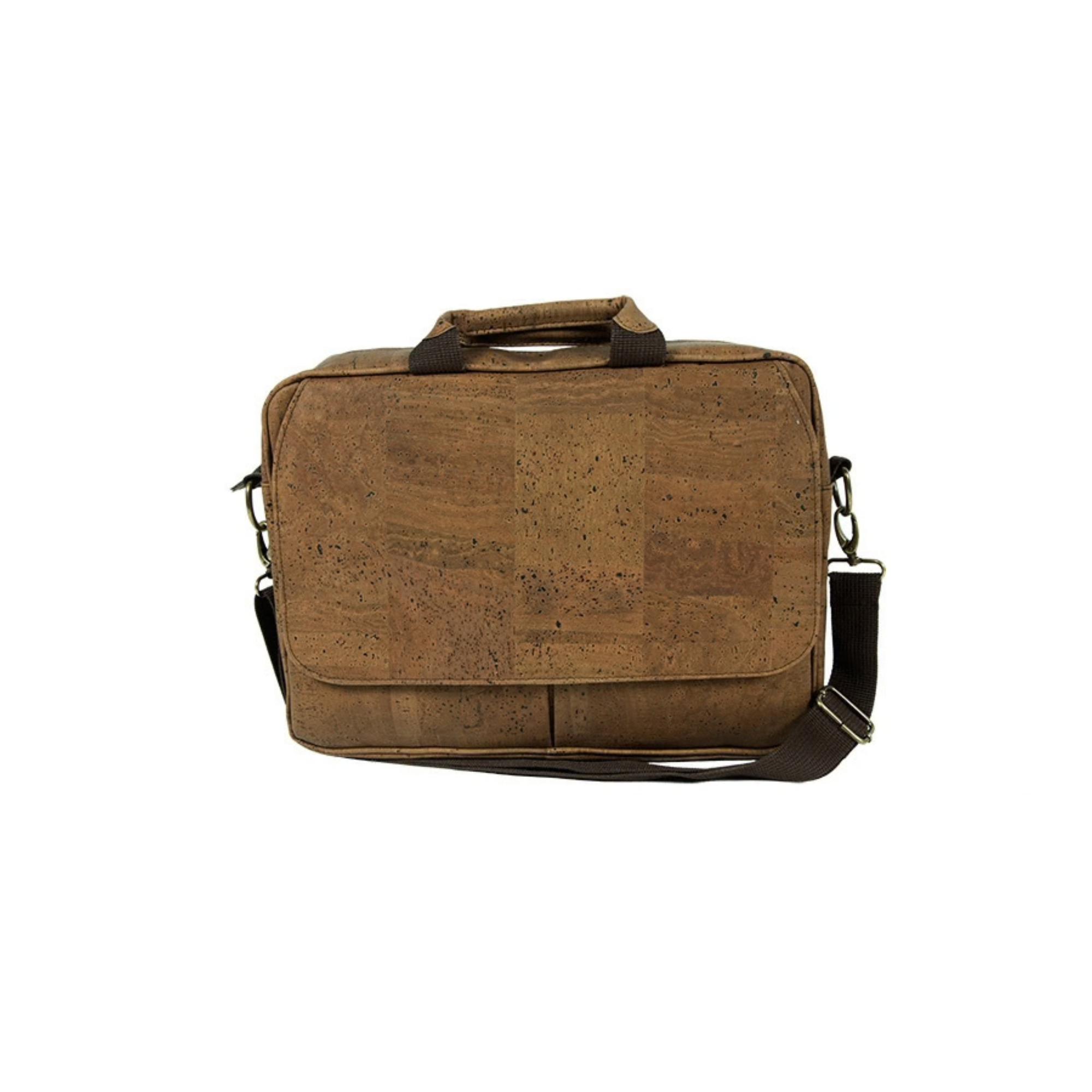 Cork Messenger Bag Brown - Portuguese cork product