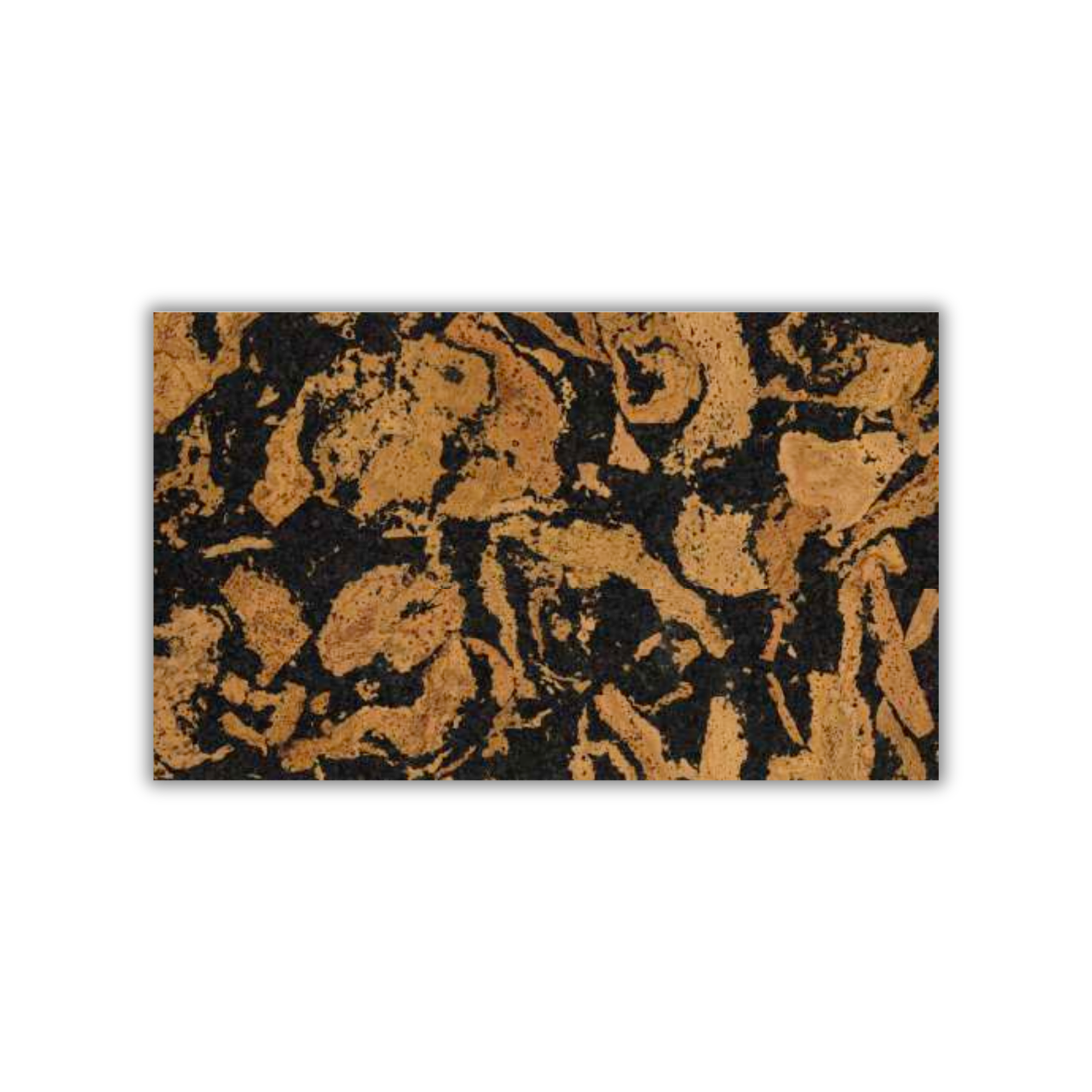 Aquarios decorative cork wall tile 3mm wax finish by CorkMart