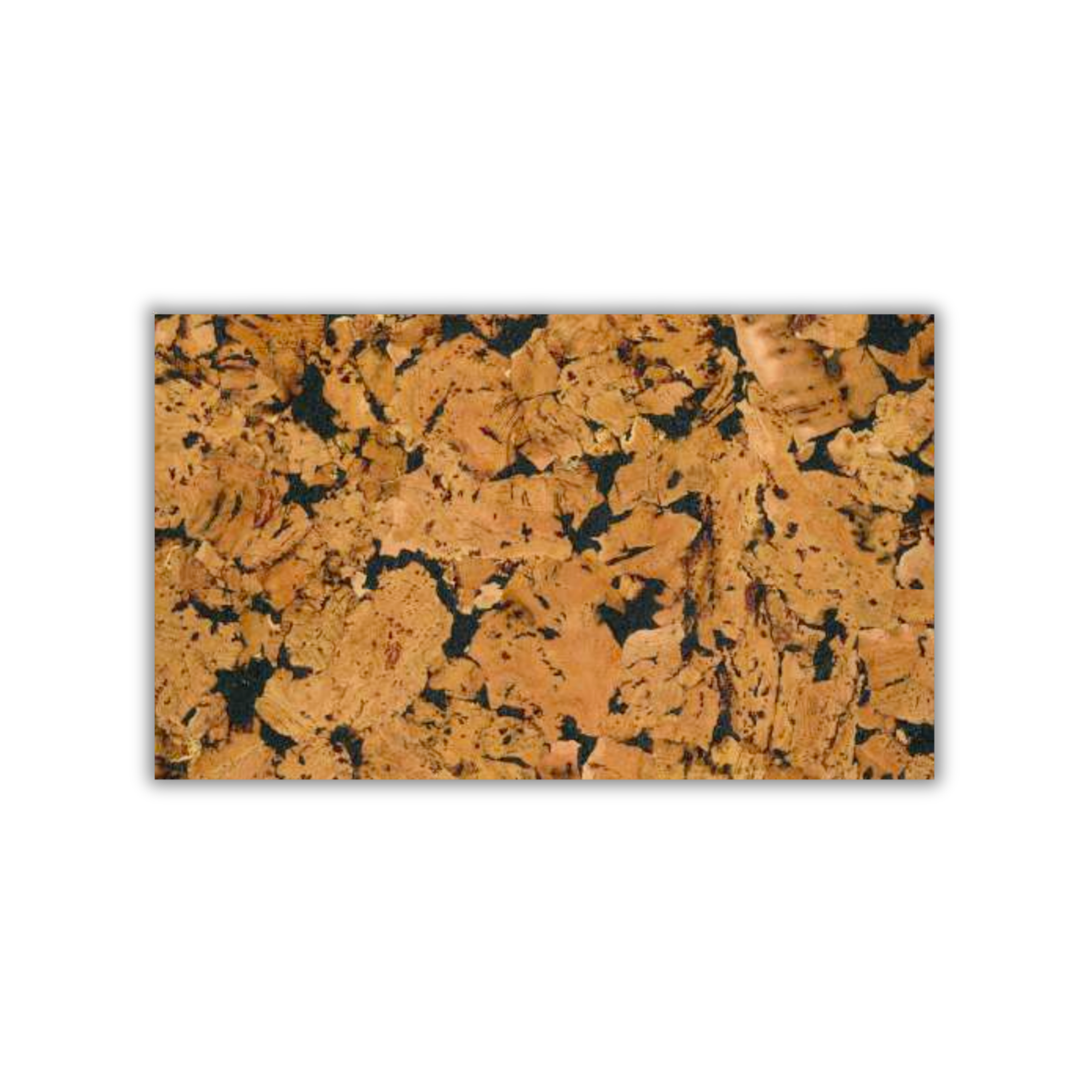 Cloud Black dark pattern cork wall tile 3mm by CorkMart
