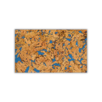 Cloud Blue Cork Wall Tile - 600 x 300 mm / 1 Tile (0.18 m²) - Portuguese cork product