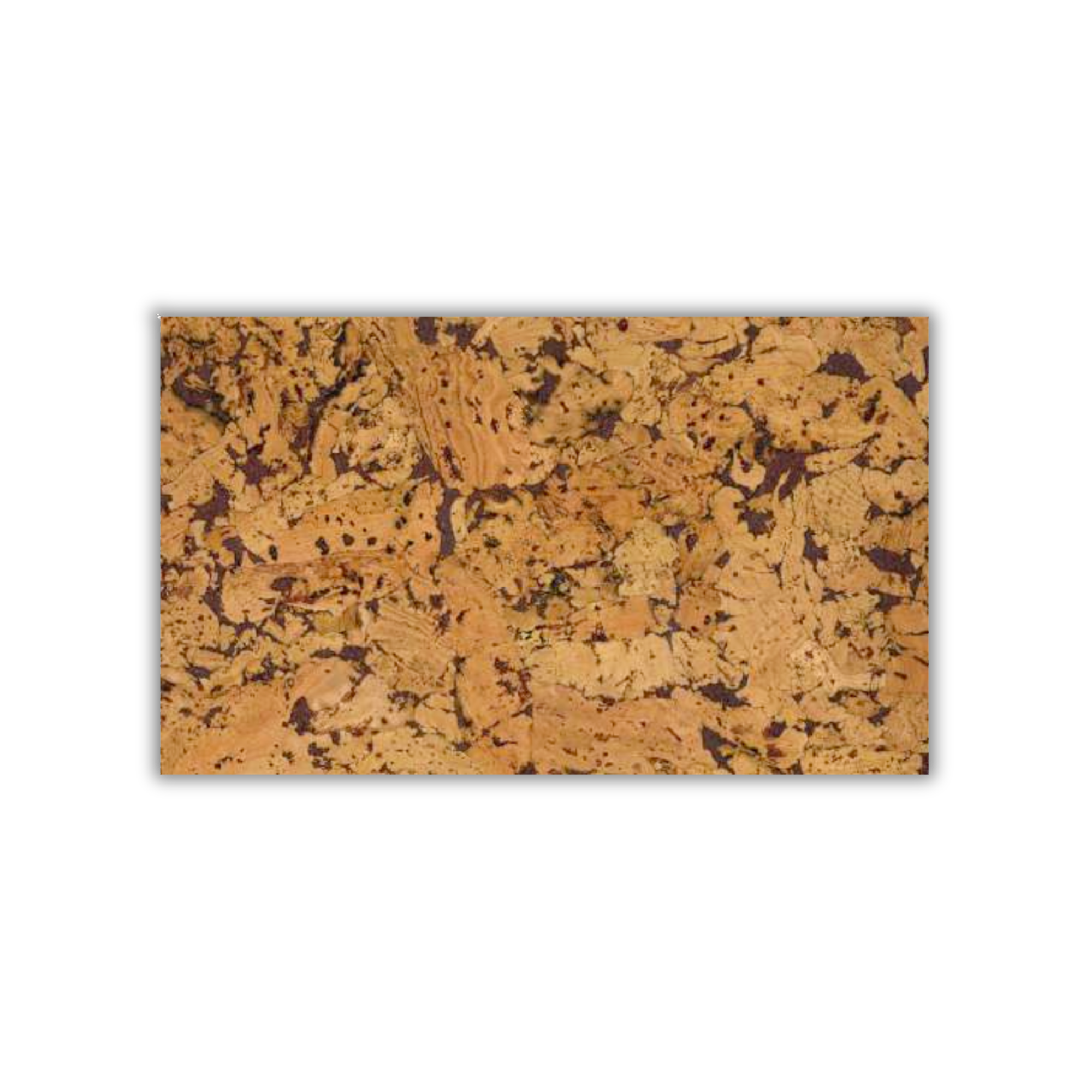 Cloud Brown warm pattern cork wall tile 3mm by CorkMart