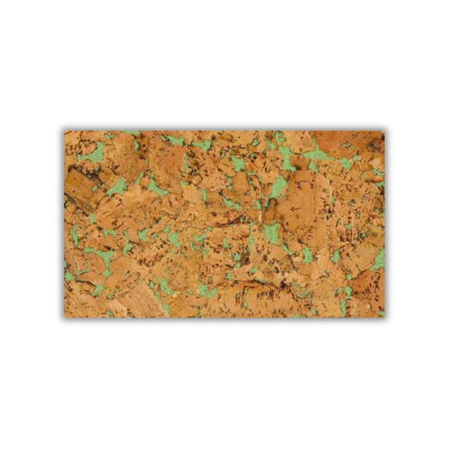 Cloud Mint Green fresh pattern cork wall tile 3mm by CorkMart