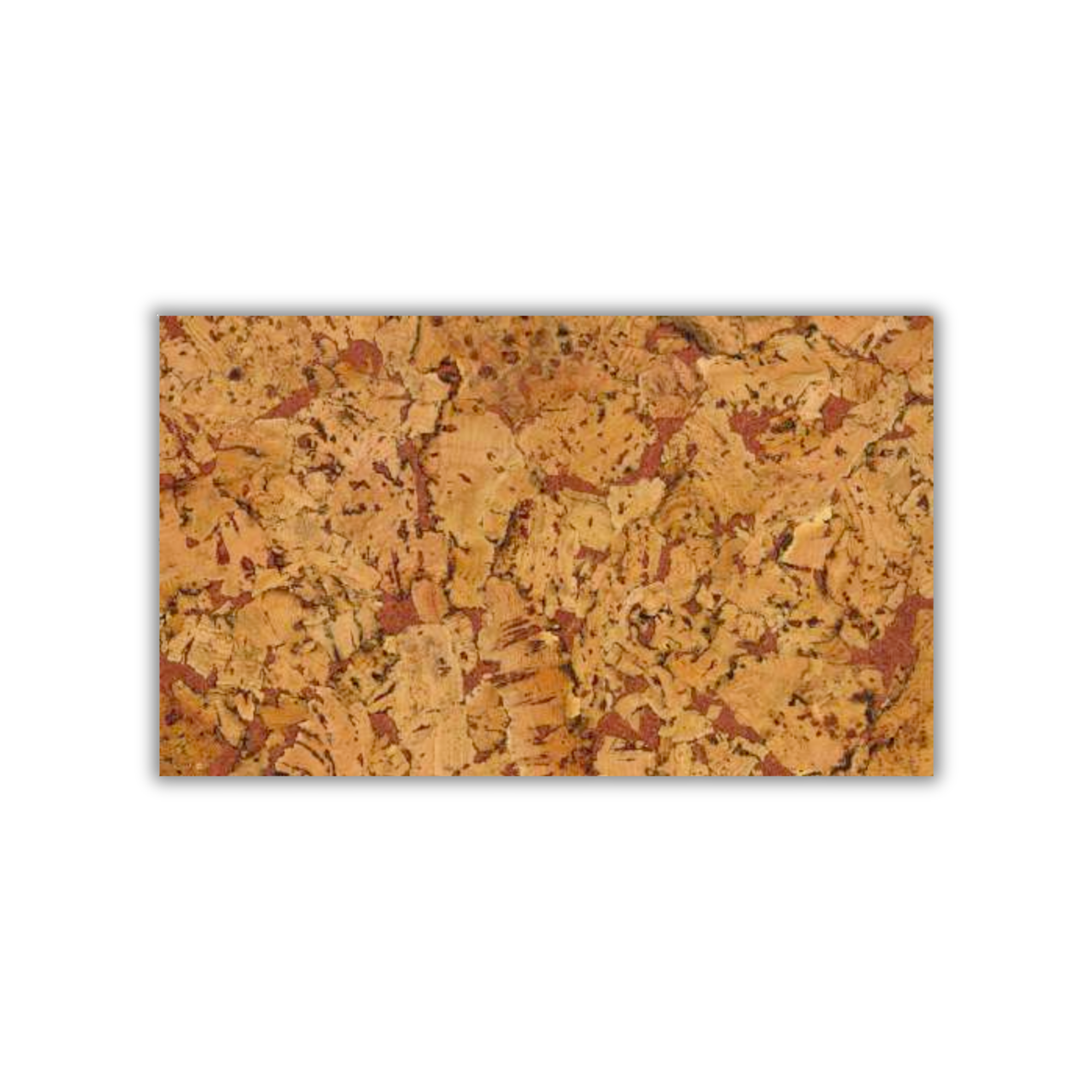 Cloud Orange vivid pattern cork wall tile 3mm by CorkMart