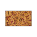 Cloud Red bold pattern cork wall tile 3mm by CorkMart