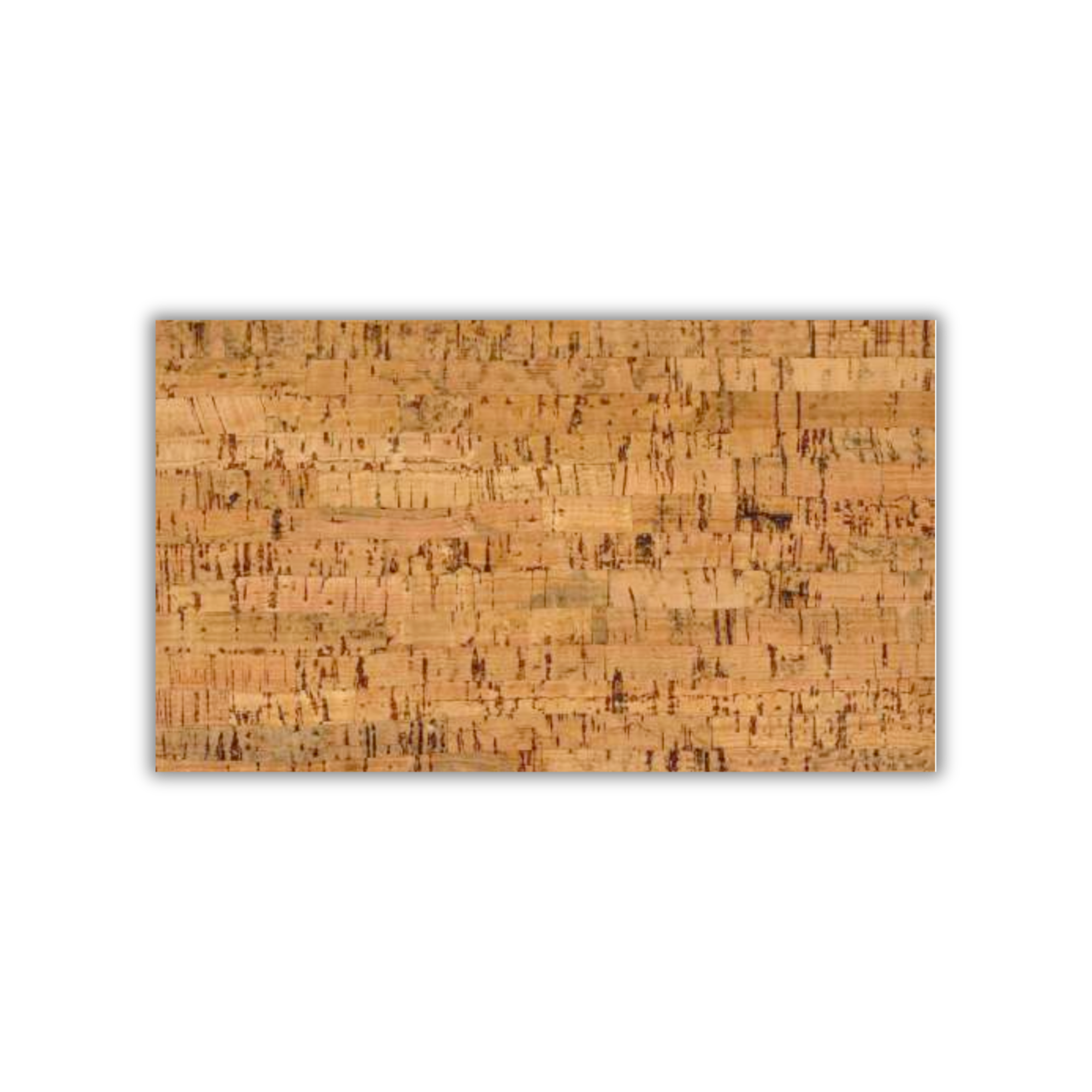 Linea linear pattern cork wall tile 3mm wax finish by CorkMart