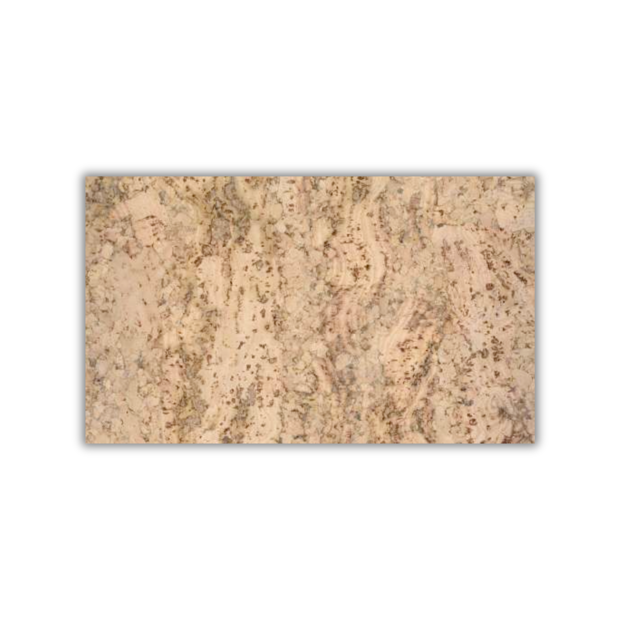 Rustic Cream aged texture cork wall tile 3mm by CorkMart