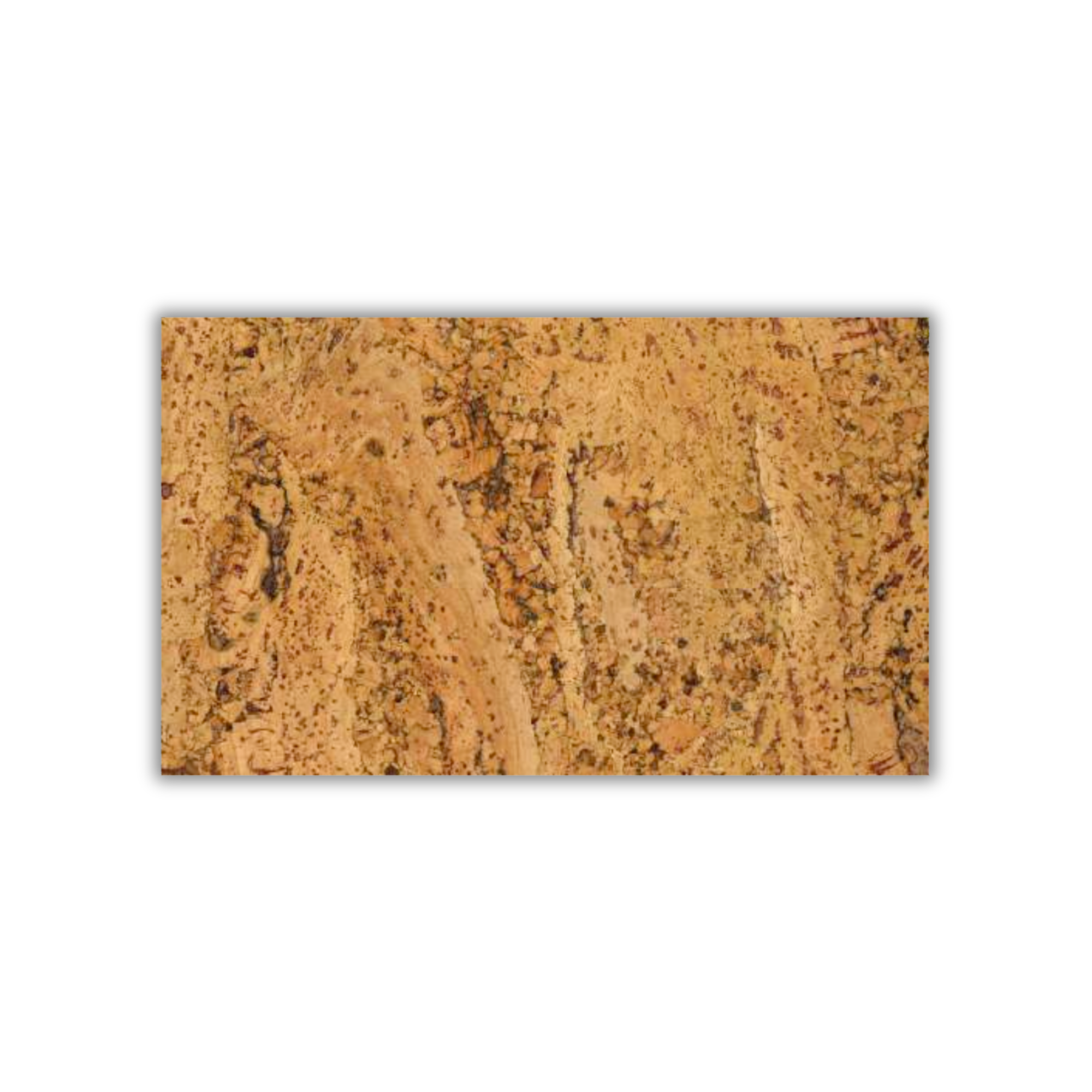 Rustic Natural raw texture cork wall tile 3mm by CorkMart