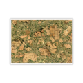 Saphira Green Cork Wall Tile - 600 x 300 mm / 1 Tile (0.18 m²) - Portuguese cork product