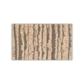 Tiger Cream striped cork wall tile 3mm wax finish by CorkMart