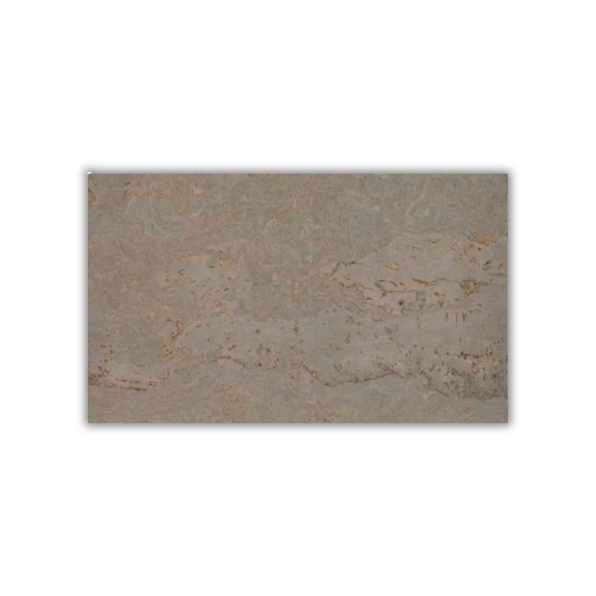 Wave Taupe flowing design cork wall tile 3mm by CorkMart