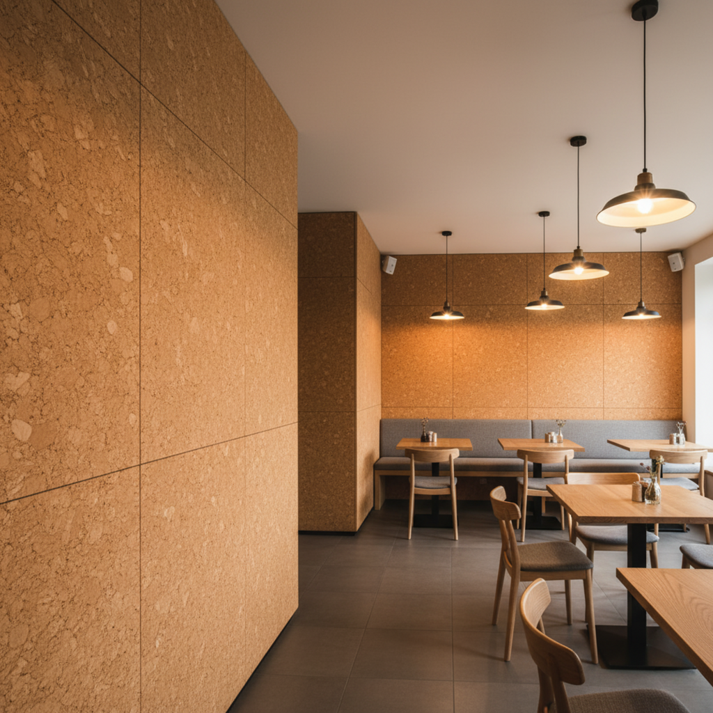 Coarse-grained Self Adhesive Cork Sheet