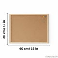 Natural Cork Board | Wood Series