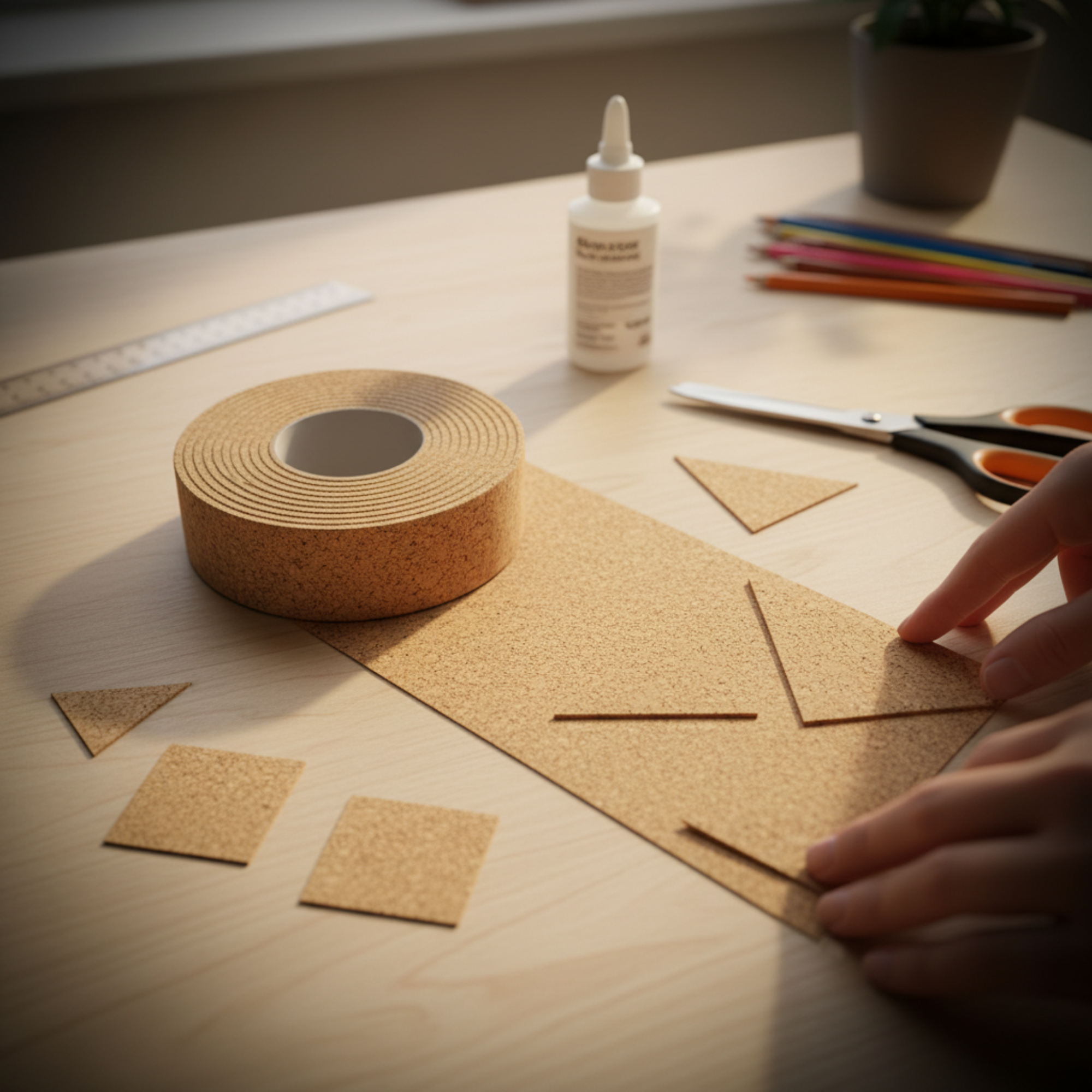 Natural Cork Tape - 4mm