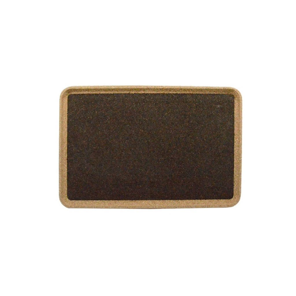Cork Rectangle Serving Tray — 430 × 300mm - Dark - Portuguese cork product