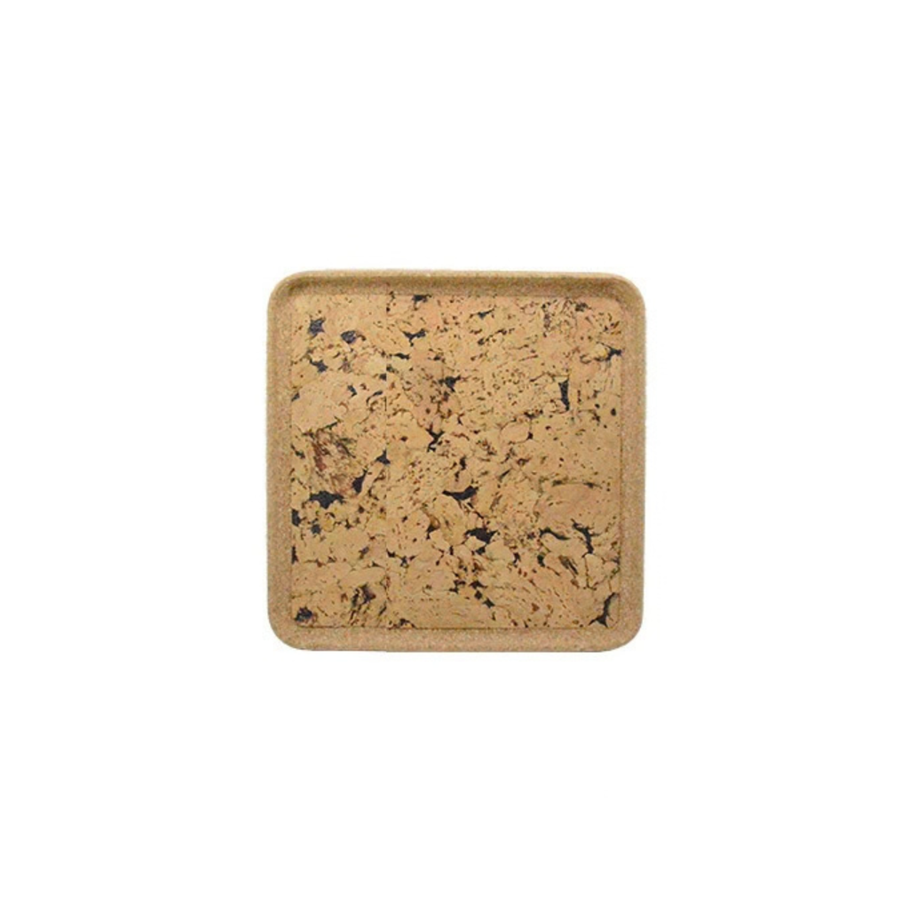 Cork Square Serving Tray — 300 × 300mm - Fjord Black - Portuguese cork product