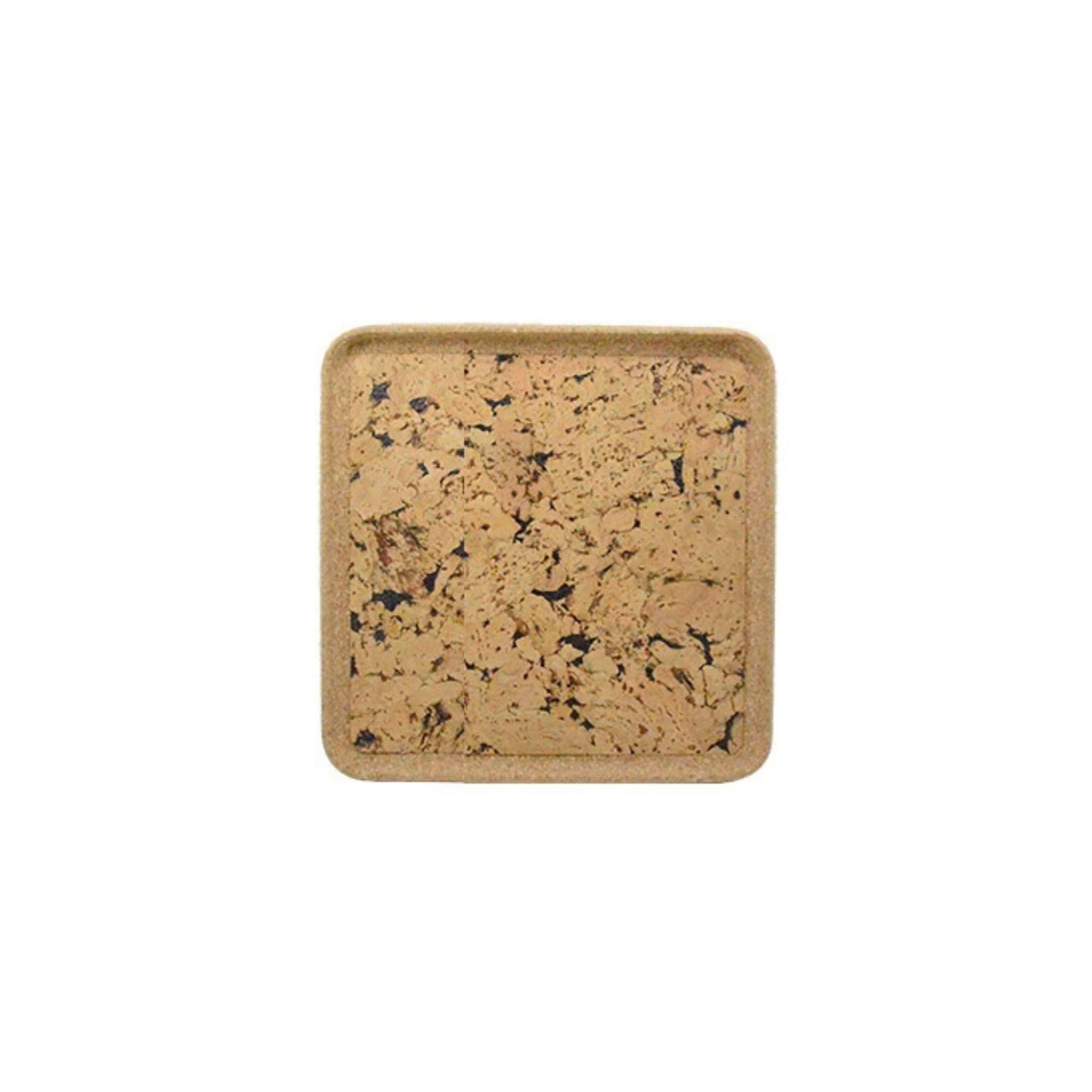 Cork Square Serving Tray — 300 × 300mm - Fjord Black - Portuguese cork product