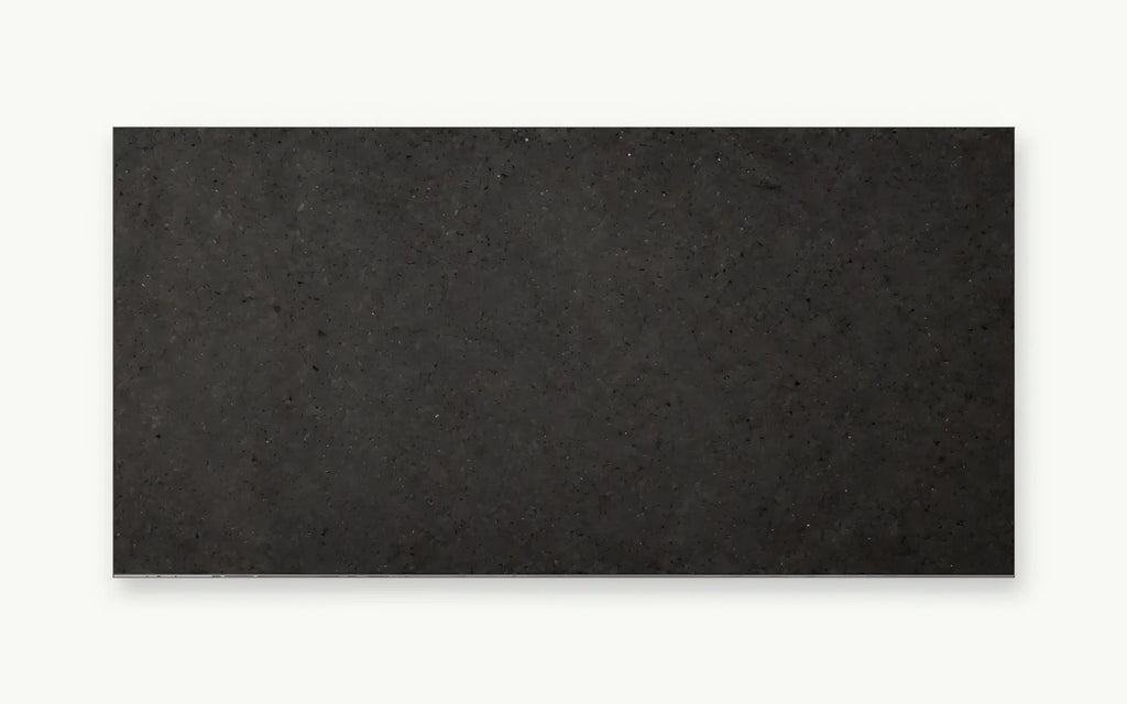 Acoustic Black cork acoustic wall tile, 600 × 300 × 10 mm, dark cork surface