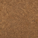 Acoustic Brown cork acoustic wall tile close-up showing the real warm brown cork texture and waxed surface