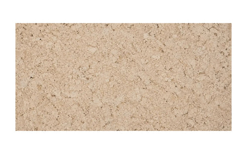 Acoustic Cream cork acoustic wall tile, 600 × 300 × 10 mm, warm cream cork surface