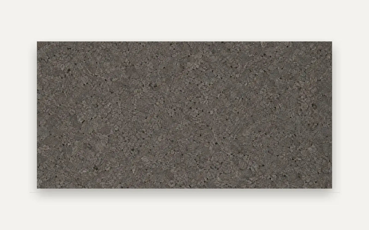Acoustic Grey cork acoustic wall tile, 600 × 300 × 10 mm, neutral grey cork surface