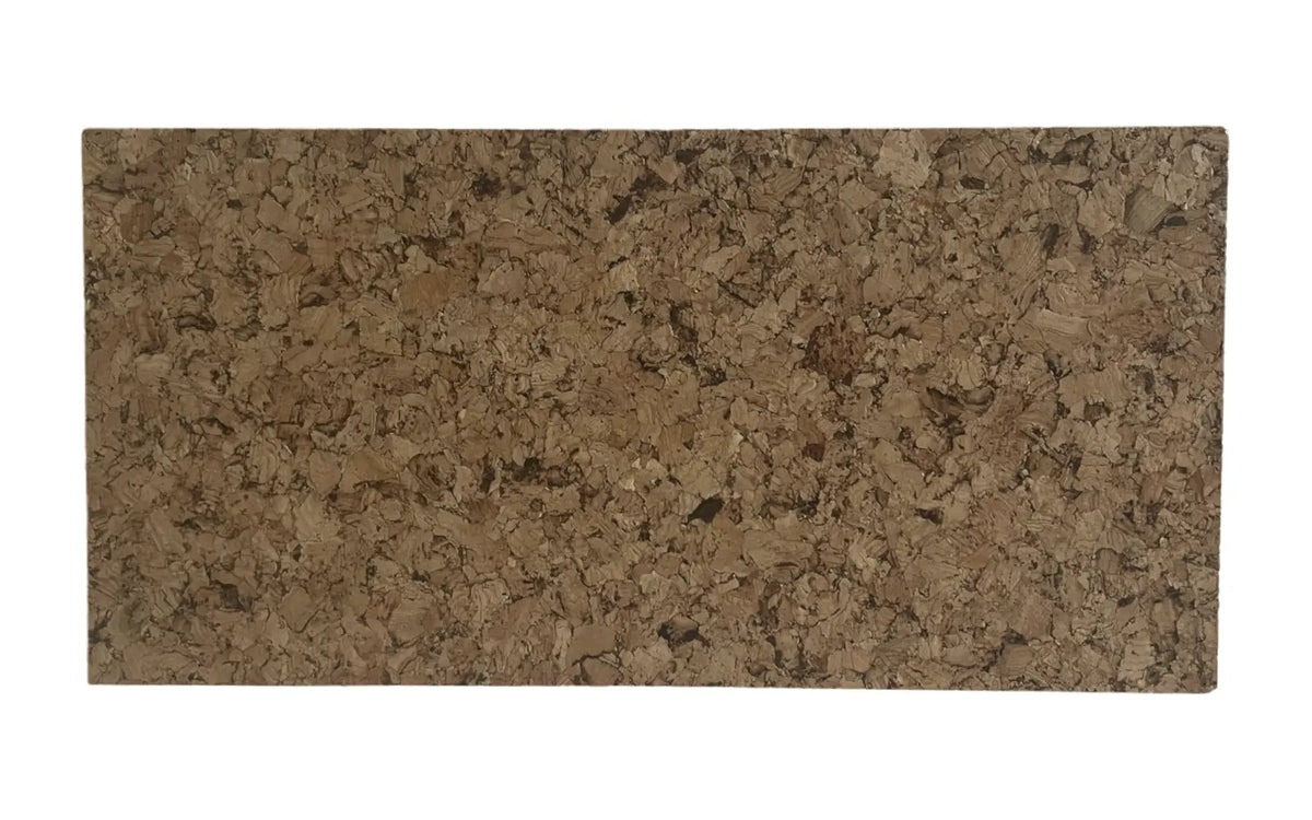 Acoustic Natural cork acoustic wall tile, 600 × 300 × 10 mm, warm natural cork surface