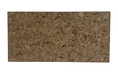 Acoustic Natural cork acoustic wall tile, 600 × 300 × 10 mm, warm natural cork surface