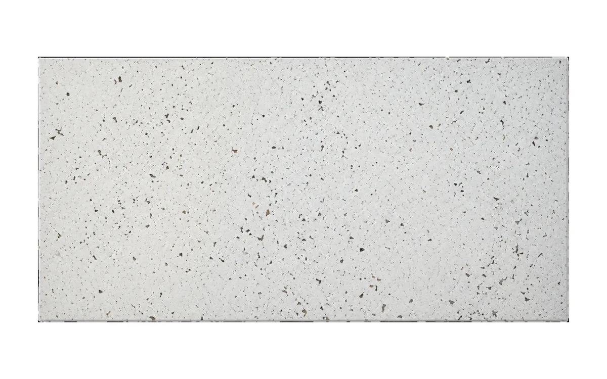 Acoustic White cork acoustic wall tile, 600 × 300 × 10 mm, light white cork surface