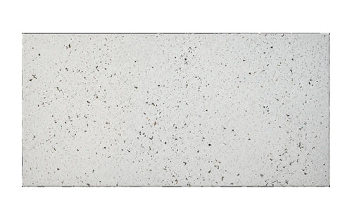 Acoustic White cork acoustic wall tile, 600 × 300 × 10 mm, light white cork surface