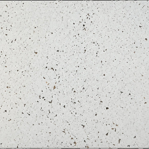 Acoustic White cork acoustic wall tile close-up showing the real light cork texture and waxed surface